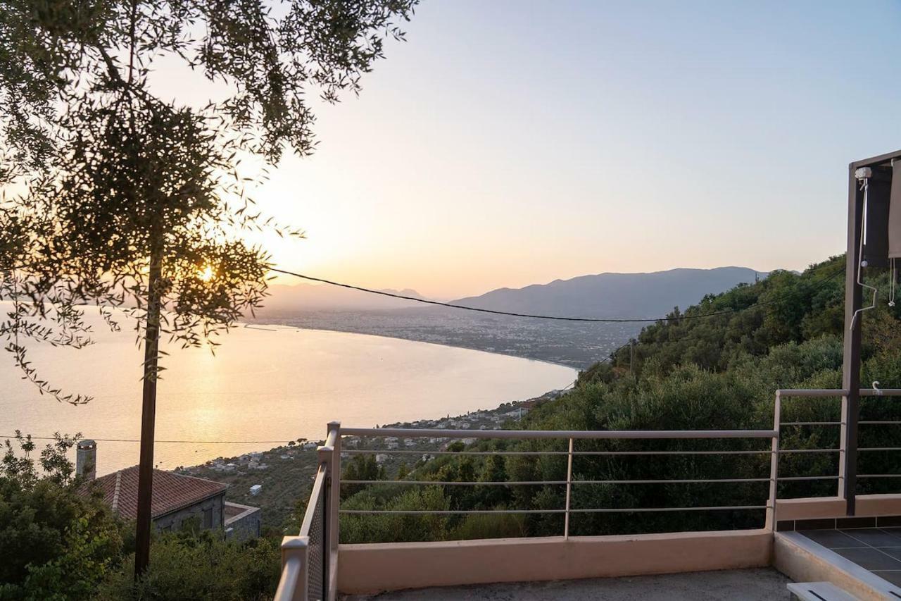 Messinian Sunset Villa กาลามาตา ภายนอก รูปภาพ